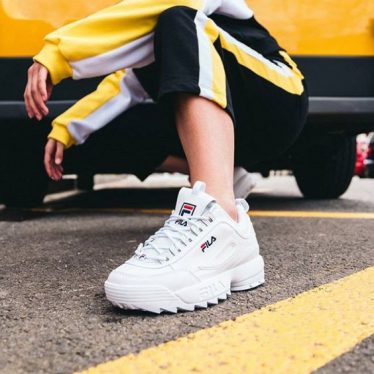 look com tenis fila disruptor masculino