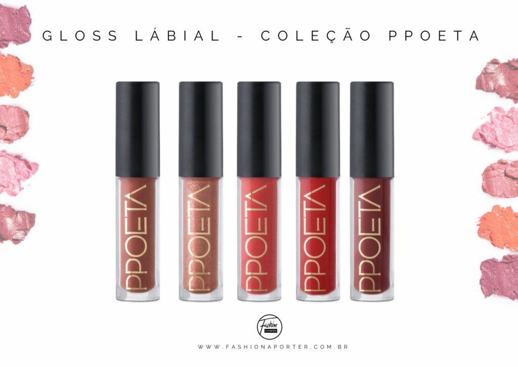 Linha de Gloss labial PPoeta