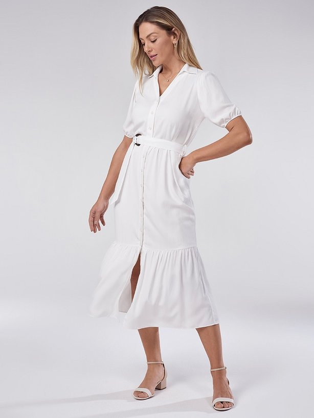 Vestido Chemise Branco