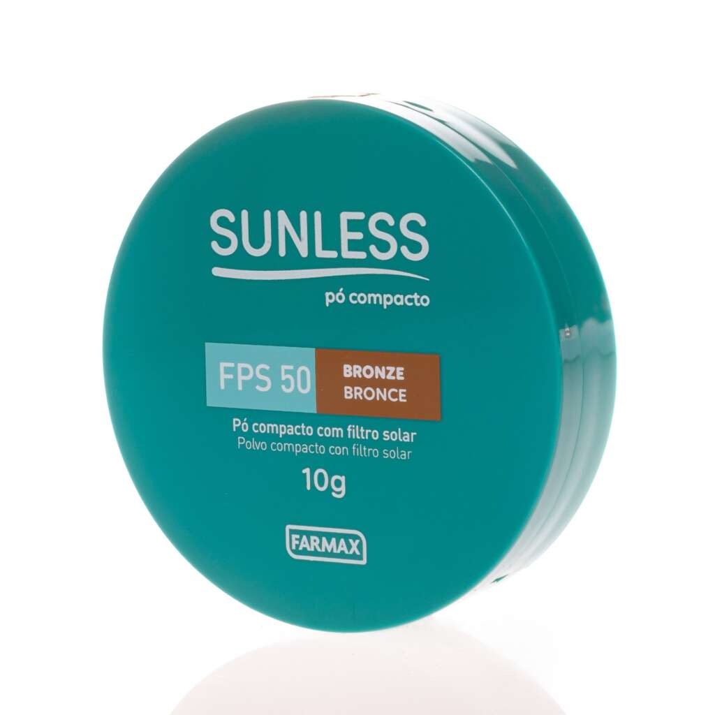 Pó Compacto com Filtro Solar FPS 50 Bronze Sunless (Foto: Divulgação)