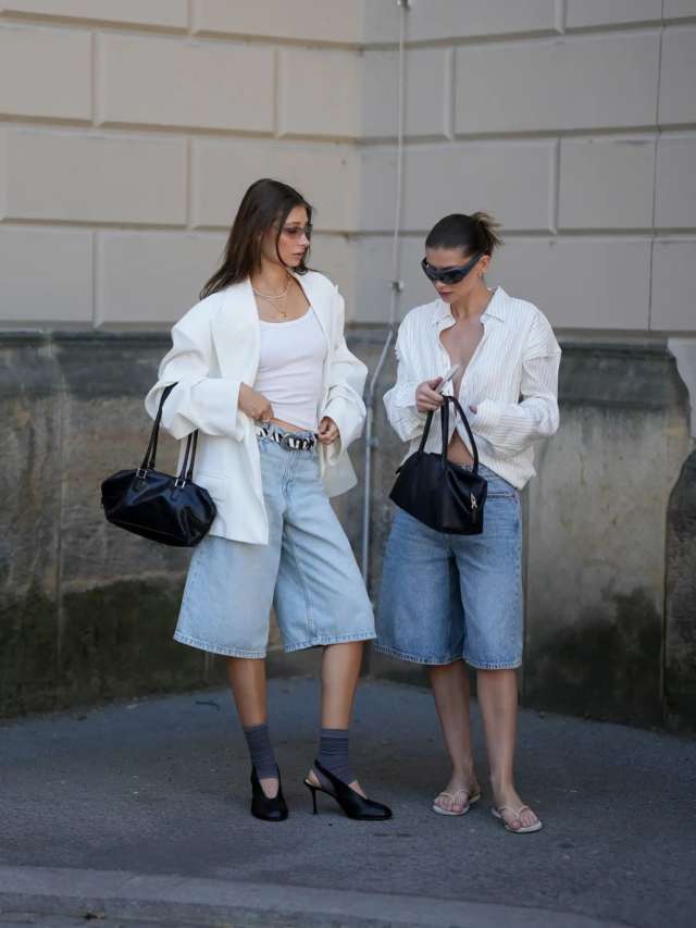 Jorts jeans: a tendência que vai dominar o verão 2027