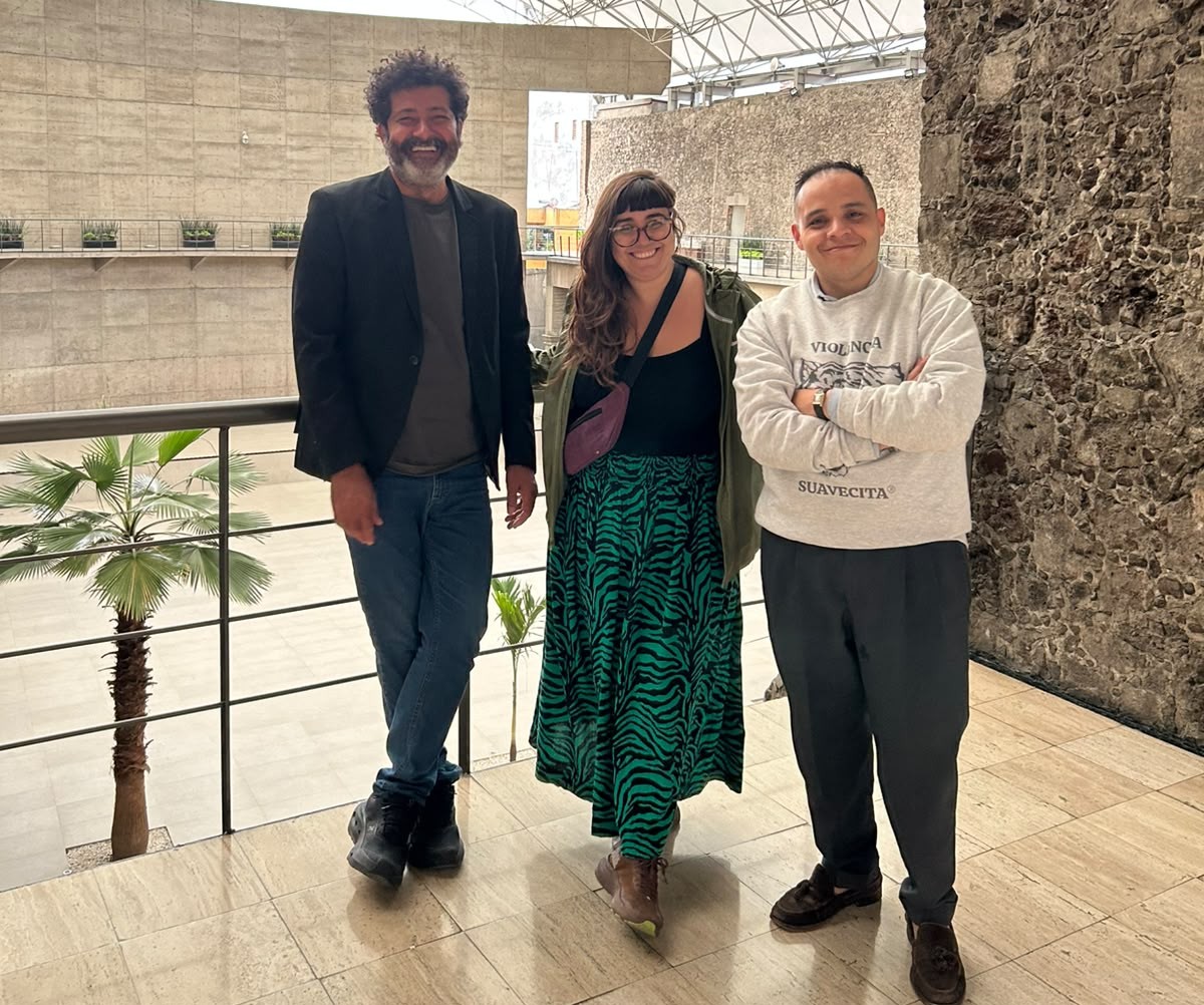 Gerson Fogaça, Sophia Pinheiro e Héctor Vargas-Salazar Crédito: Malu Cunha / Divulgação